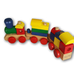 Meliss and Doug Wooden Stacking Train - Toy Chest Pakistan