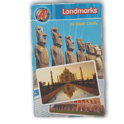 Landmarks Flash Cards