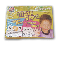 Math Bingo NEW - Toy Chest Pakistan