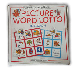 Picture Word Lotto in French - Toy Chest Pakistan