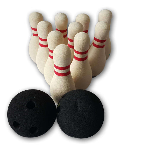 Bowling Set (Heavy, Made Of Sturdy Textured Material)