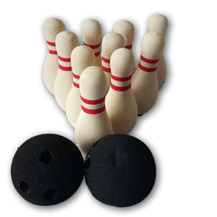 Bowling Set (heavy, made of sturdy textured material) - Toy Chest Pakistan