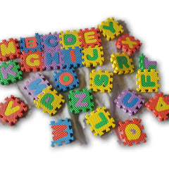Small foam letter puzzle set - Toy Chest Pakistan