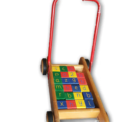 Wooden Blocks Wagon - Toy Chest Pakistan
