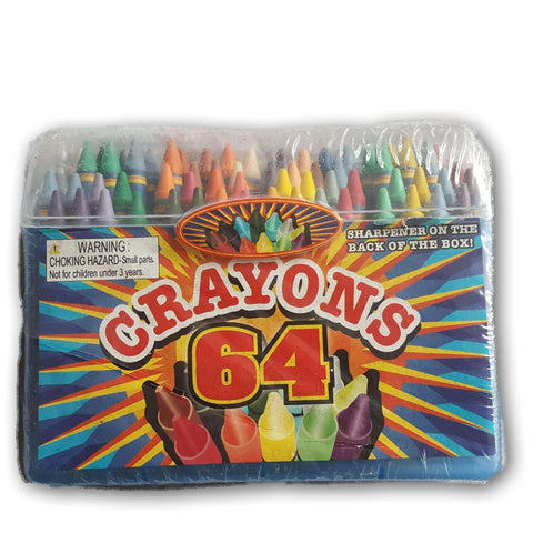 64 Crayons New