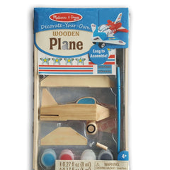 Decorate Your Own Wooden Plane - Toy Chest Pakistan