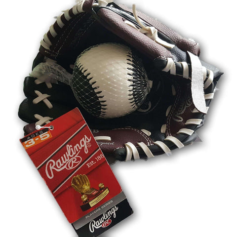 Rawlings Basbeball Mitt (Ages 3 To 5)