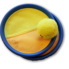 Velcro Mitt Set (yellow/ peach) - Toy Chest Pakistan
