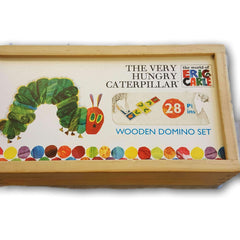 Very Hungry Caterpillar Wooden dominoes set - Toy Chest Pakistan