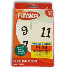 Playskool subtraction Cards - Toy Chest Pakistan