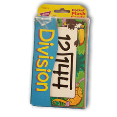 Division Pocket Flash Cards - Toy Chest Pakistan