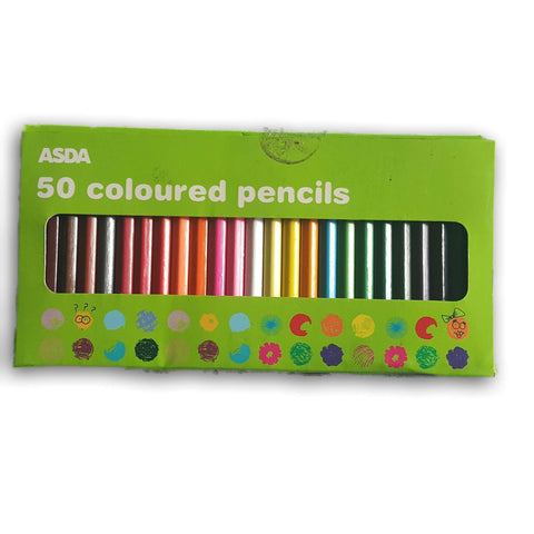 Asda 50 Colour Pencils