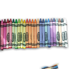 Crayola pack of 24 Crayons (boxless) - Toy Chest Pakistan