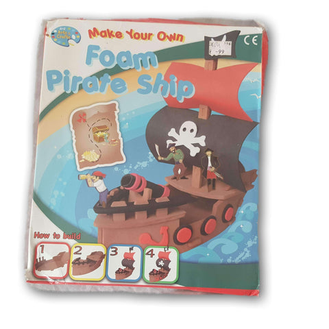 Make Your Own Pirate Ship (Foam)