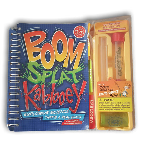 Klutz Boom Splay Kabloeey Explosive Science