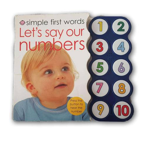 Let'S Say Our Numbers- Sound Book