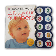Let's Say our Numbers- Sound Book - Toy Chest Pakistan
