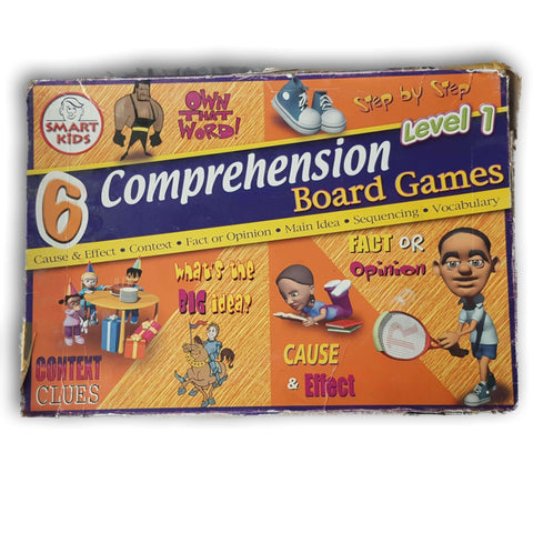 6 Comprehension Board Games
