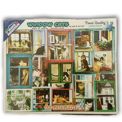 Window Cats 1000 pc puzzle - Toy Chest Pakistan
