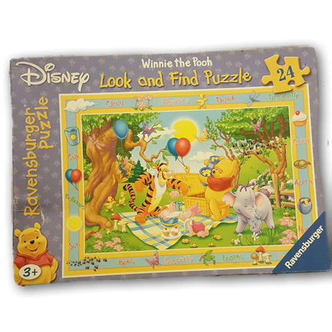 Winnie The Pooh Look And Find Puzzle 24 Pc