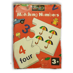 Matching Number Puzzle - Toy Chest Pakistan
