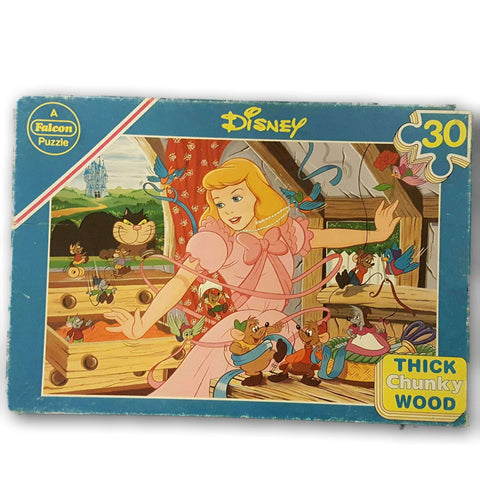 Disney Thick Chunky Wood Puzzle 35 Pc