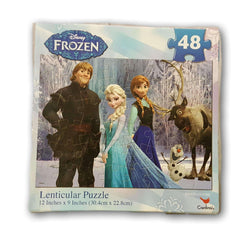 Frozen 48 pc Lenticular Puzzle NEW - Toy Chest Pakistan