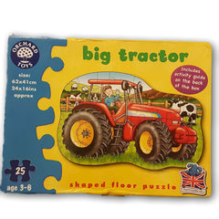 Big Tractor 25 pc shaped puzzle - Toy Chest Pakistan