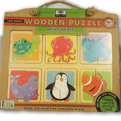 2 piece wooden puzzle - Toy Chest Pakistan