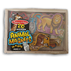 20 wooden animal magnets - Toy Chest Pakistan