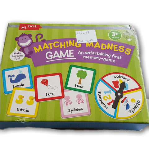 My First Matching Madness Game