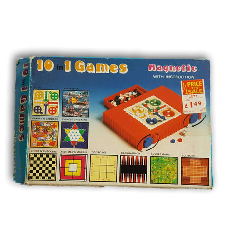 10-In-1 Magnetic Games