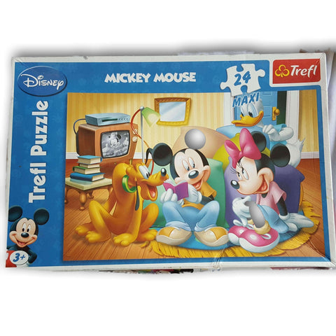 Mickey Mouse 24 Pc Puzzle