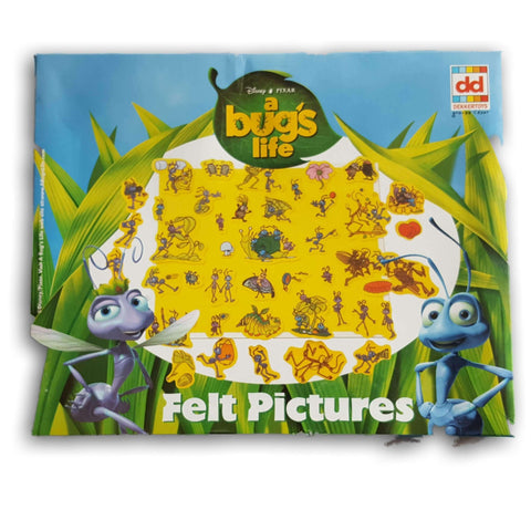 A Bugs Life Felt Pictures Set New