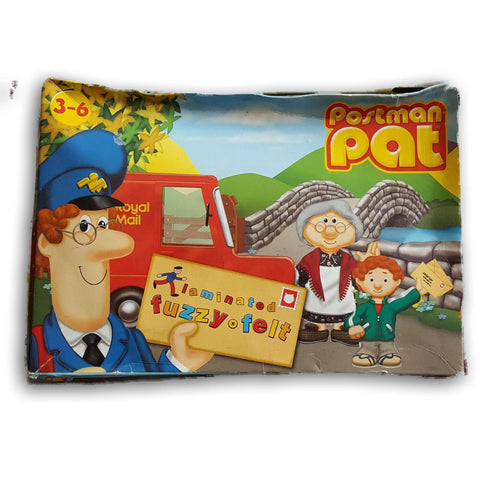 Postman Pat Laminated Fuzzy Felt Set 2