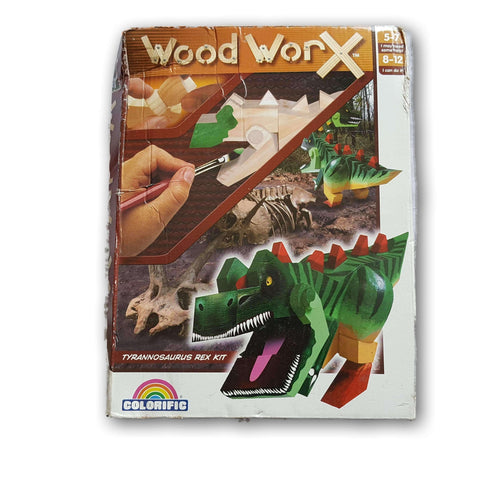 Wood Worx T-Rex Set
