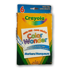 Crayola Wonder Colour Markers (6) - Toy Chest Pakistan