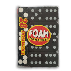 Foam Dominoes Black