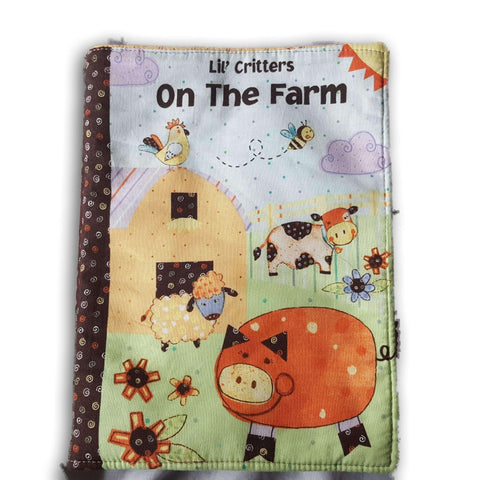 Cloth Book: Li'L Critters On The Farm