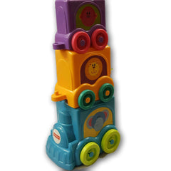 Fisher Price Infant Stack & Roll Train - Toy Chest Pakistan