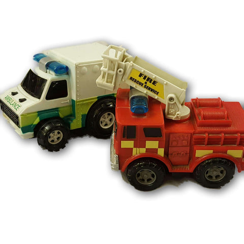 Elc Rescue Vehicle Set Of 2