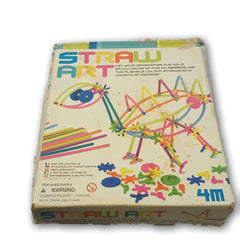Straw Art - Toy Chest Pakistan