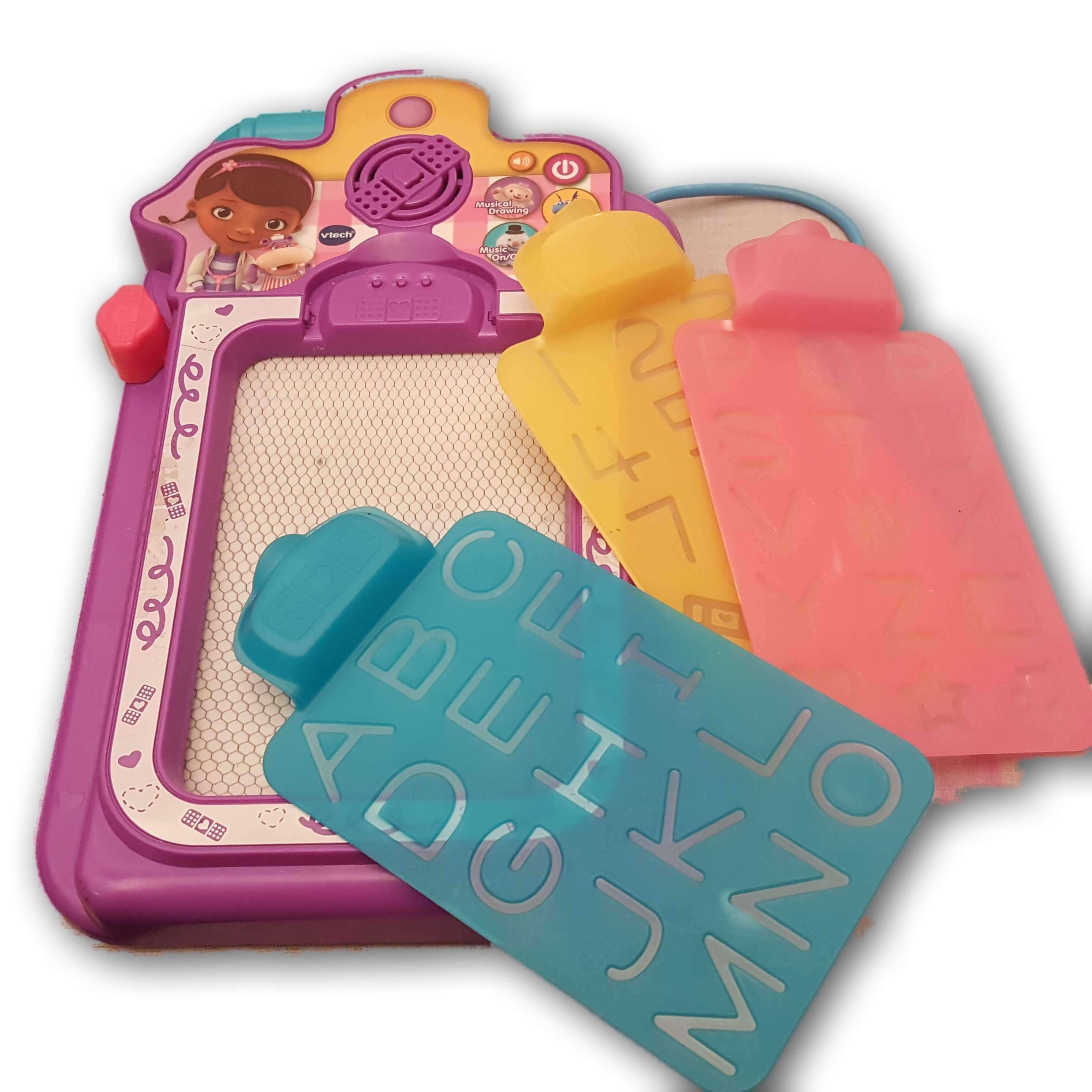 Vtech doc mcstuffins talk deals & trace clipboard