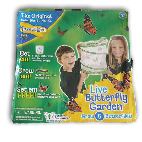 Live Butterfly Garden- Butterfly Hatching Kit New