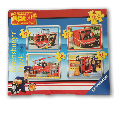 Postman Pat 4 In 1 Puzze