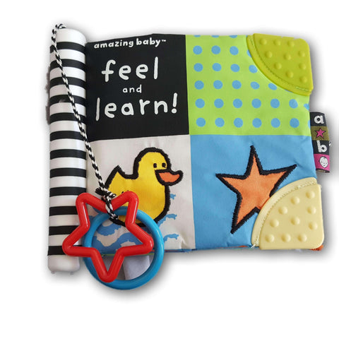 Cloth Book: Amazing Baby Feel And Learn