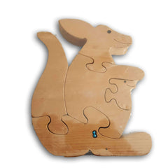 Wooden Kangaroo puzzle - Toy Chest Pakistan