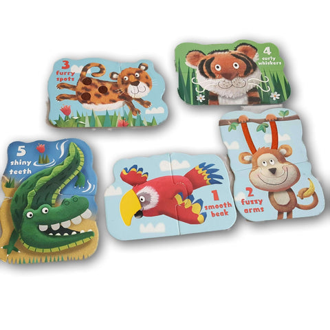 Numbers 1 To 5- 2 Pc Puzzle