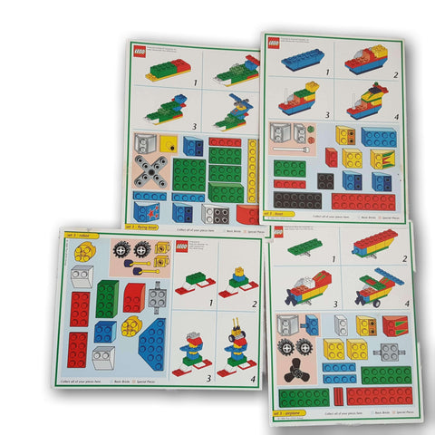 Lego Guide Card Set (Green)