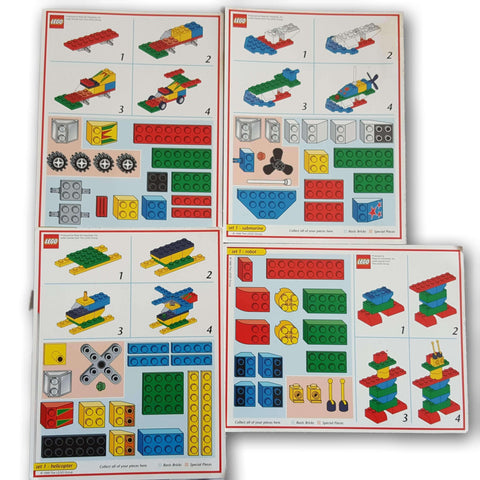 Lego Guide Card Set (Red)